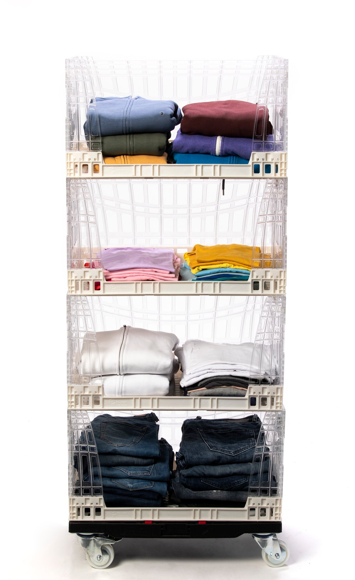 Crystal Clear Crate Display textil (1)