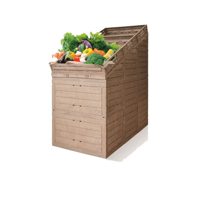 Boost Sales with Wood-Look Crates & Displays | Tosca