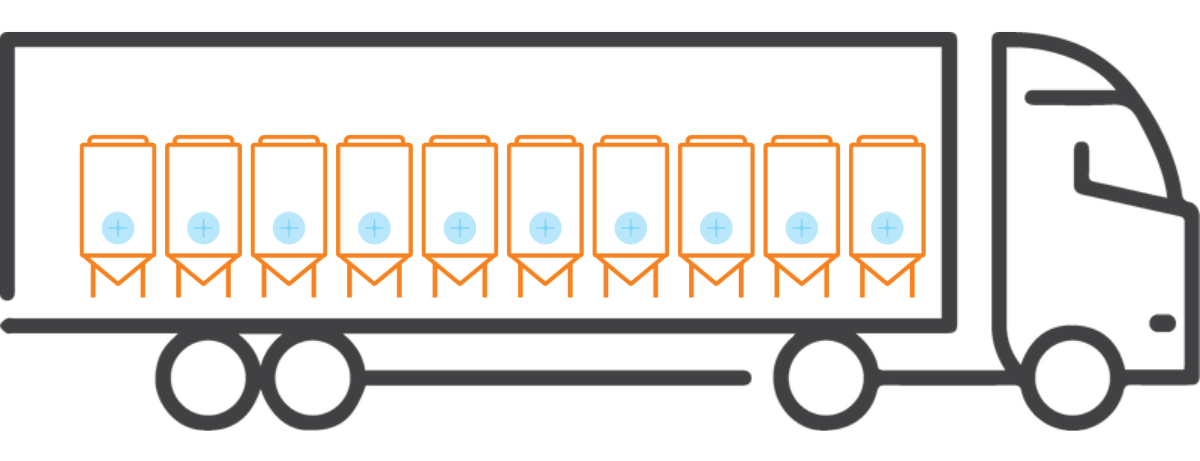 IBC return trip truck graphic-rigid